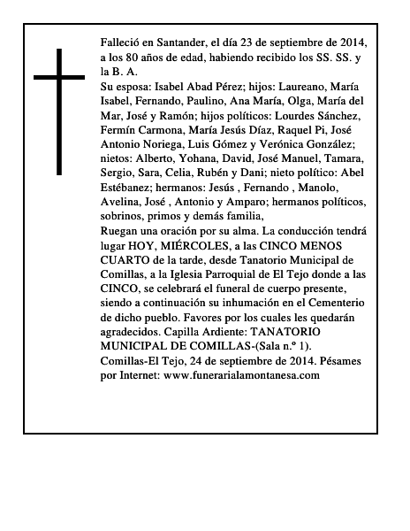 Laureano Sordo Pérez