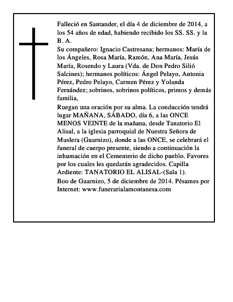 Doña Azucena Salas Terán