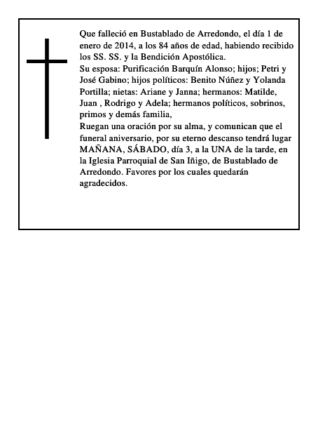 Gabino Trueba Martínez