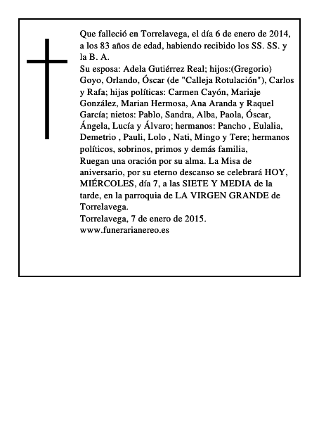 Gregorio Calleja Díez