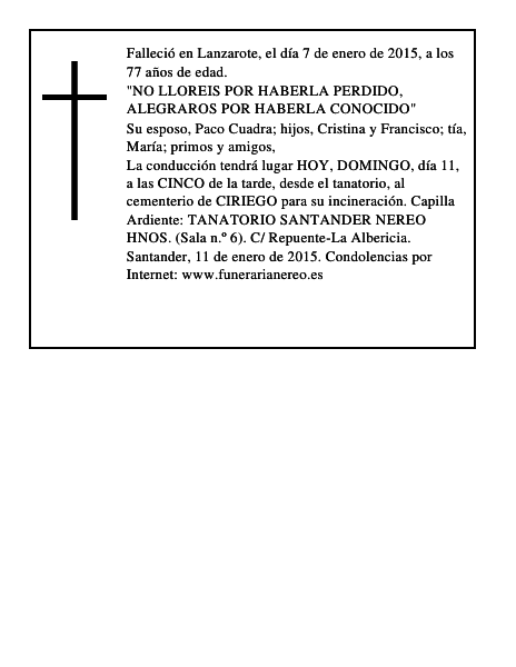 Tinuca Santamaría Izquierdo