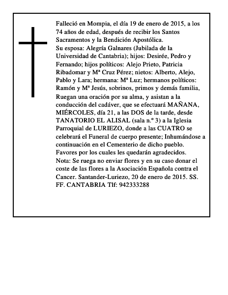 Pedro Enrique Roca Parguiña
