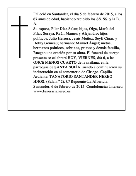 ANDRES GIMENEZ COSTALES