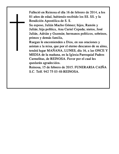 Josefina Hernández Ruiz