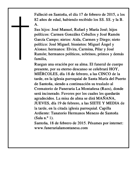 Josefa Alonso Presmanes