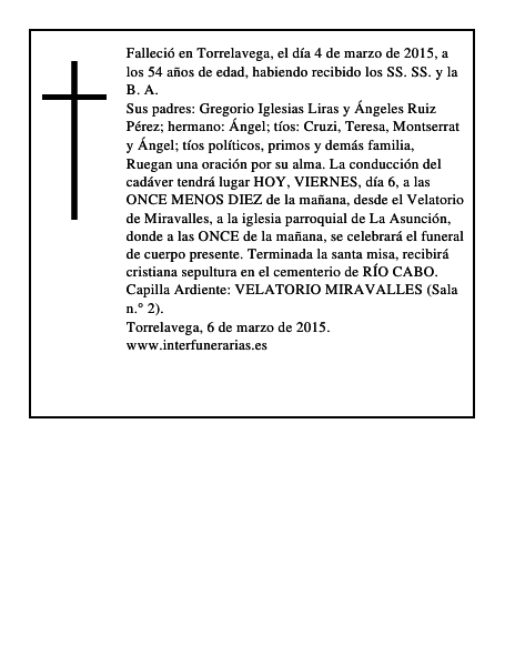 Francisco Javier Iglesias