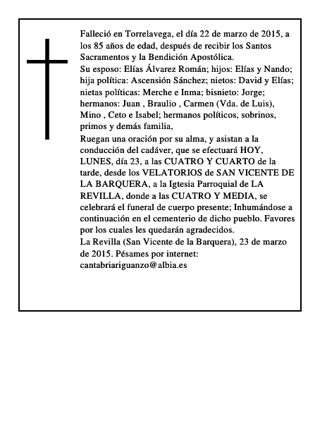 Rosario González González