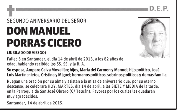 Manuel Porras Cicero