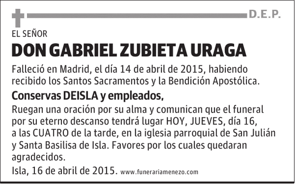GABRIEL ZUBIETA URAGA