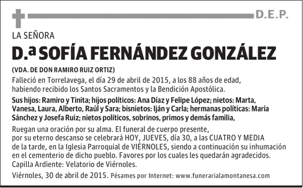 Sofía Fernández González