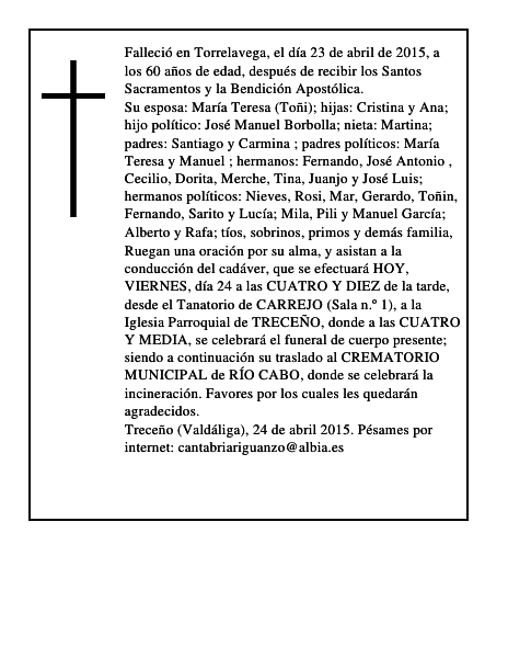 Francisco Javier Posada Ruiz