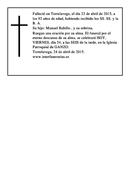 María Bahillo Castaño
