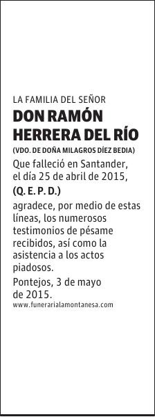 Ramón Herrera del Río