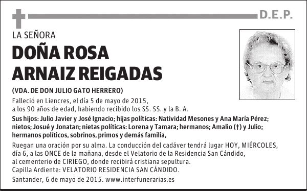 Rosa Arnaiz Reigadas
