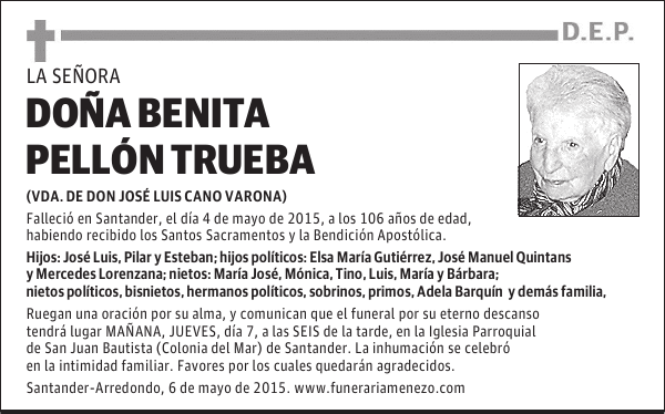 Benita Pellón Trueba