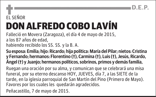 Alfredo Cobo Lavín