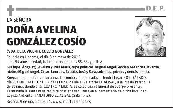Avelina González Cosío