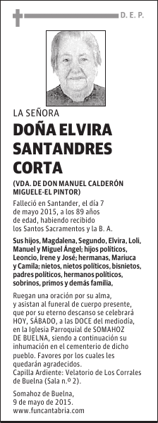Elvira Santandres Corta