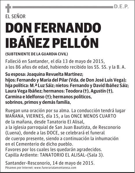 Fernando Ibáñez Pellón