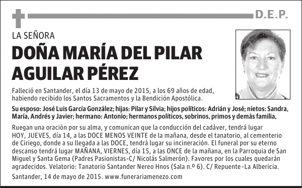 María del Pilar Aguilar Pérez