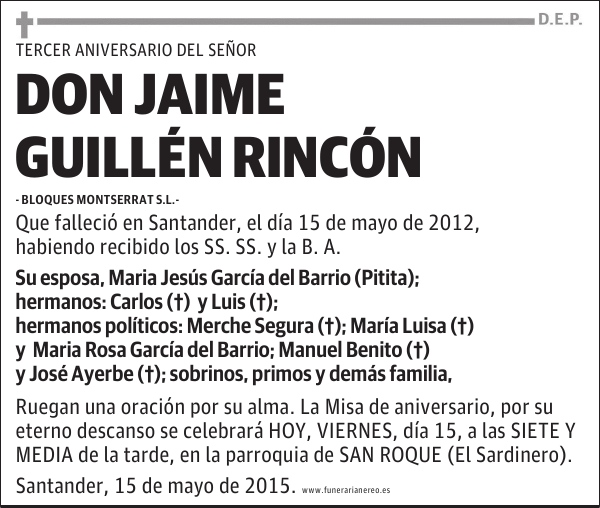 Jaime Guillén Rincón