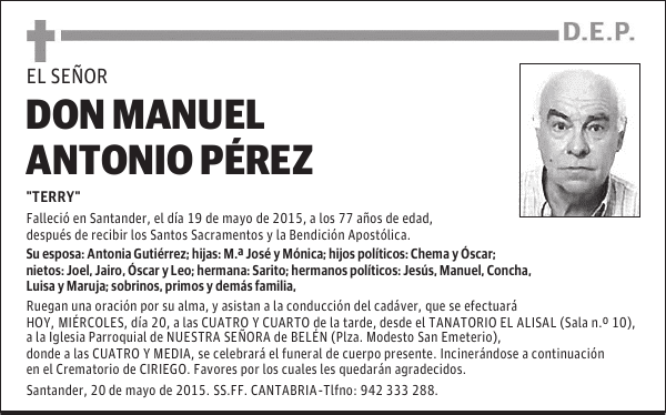 Manuel Antonio Pérez