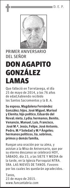 Agapito González Lamas