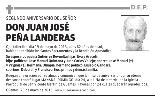 Juan José Peña Landeras