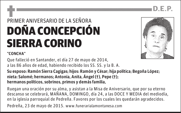 Concepción Sierra Corino