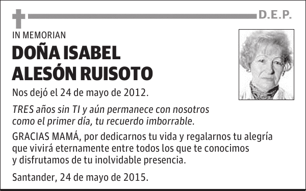 Isabel Alesón Ruisoto