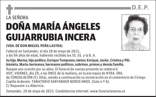 María Ángeles Guijarrubia Incera