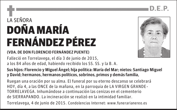 María Fernández Pérez