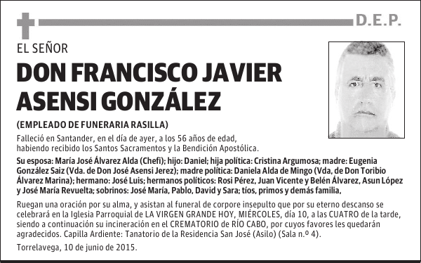 Francisco Javier Asensi González