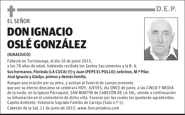 Ignacio Oslé González