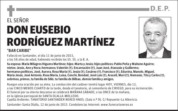 Eusebio Rodríguez Martínez