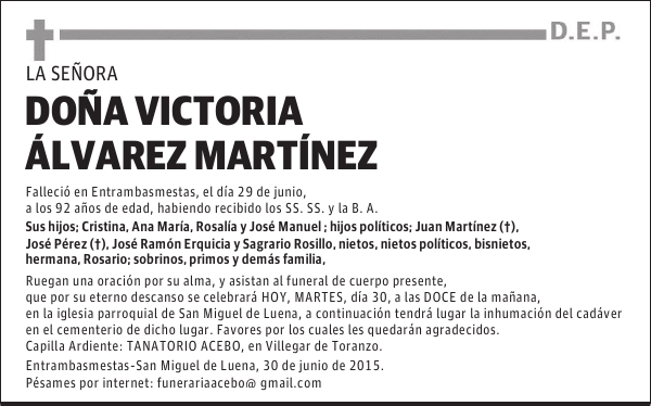 Victoria Álvarez Martínez