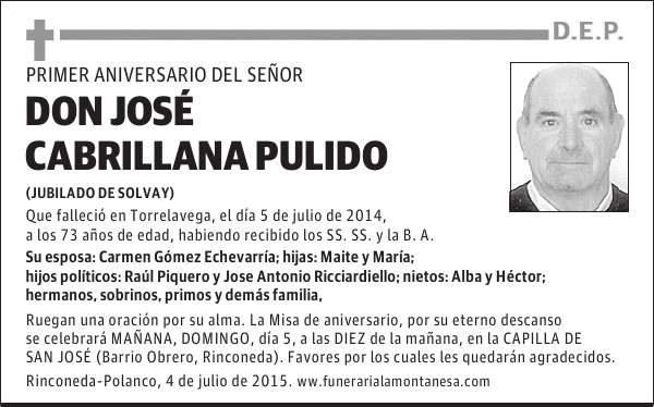 José Cabrillana Pulido