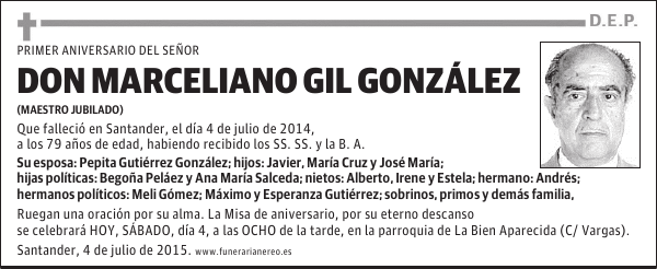 Marceliano Gil González