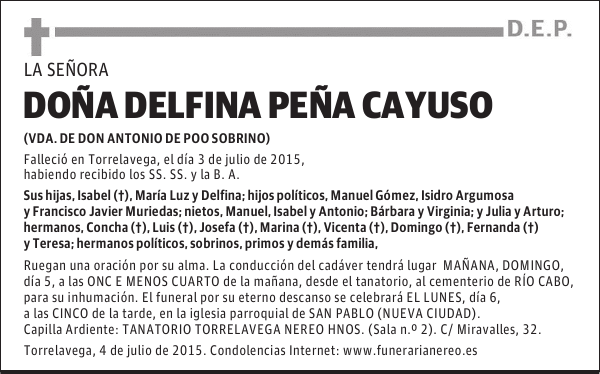 Delfina Peña Cayuso