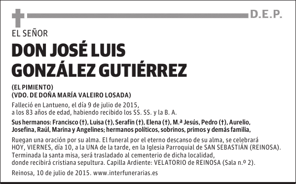 José Luis González Gutiérrez