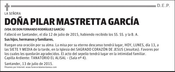 Pilar Mastretta García