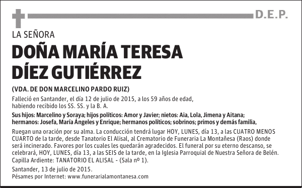 María Teresa Diez Gutiérrez
