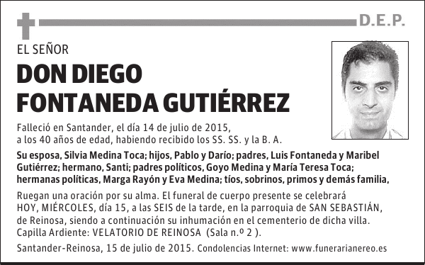 Diego Fontaneda Gutiérrez