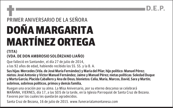Margarita Martínez Ortega