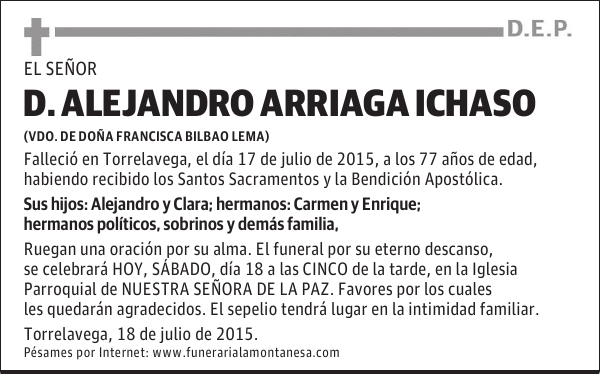 Alejandro Arriaga Ichaso