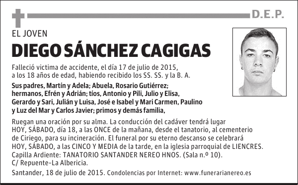 Diego Sánchez Cagigas