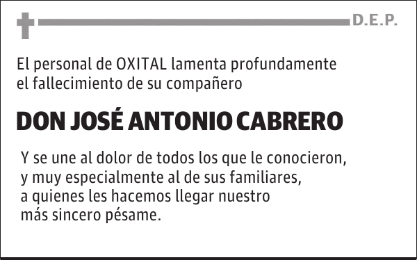 Jose Antonio Cabrero