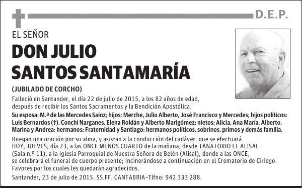 Julio Santos Santamaría
