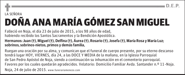 Ana María Gómez San Miguel