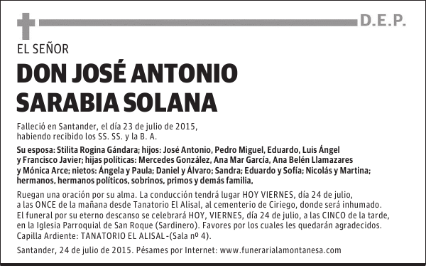 José Antonio Sarabia Solana